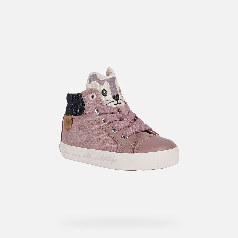 Tenis Geox Bebe Rosa - Kilwi Girl - YXVMA9127